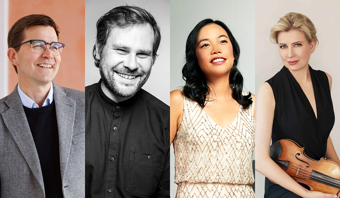 Headshots of paavali Jumppanen, Jakub Jakowicz, Anrea Lam and Elina Vahala