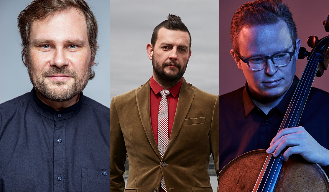 Headshots of Jakub Jakowicz, Christopher Moore and Timo-Veikke Valve